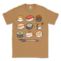 Toasted Coconut happy sushi kawaii anime japanese food lover funny illustration gift Classic Tee - linhVisuals