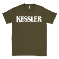Army Green Kessler Whiskey Classic Tee - linhVisuals