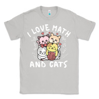 Moon Dust i love math and cats mountain heart mathematics lover gifts cute and f Classic Tee - linhVisuals