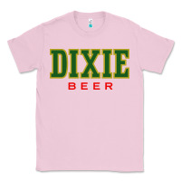 Bubblegum Pink Dixie Beer Classic Tee - linhVisuals