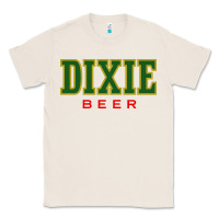 Natural Dixie Beer Classic Tee - linhVisuals