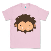 Bubblegum Pink Sneaky Sasquatch Big Head Classic Tee - linhVisuals