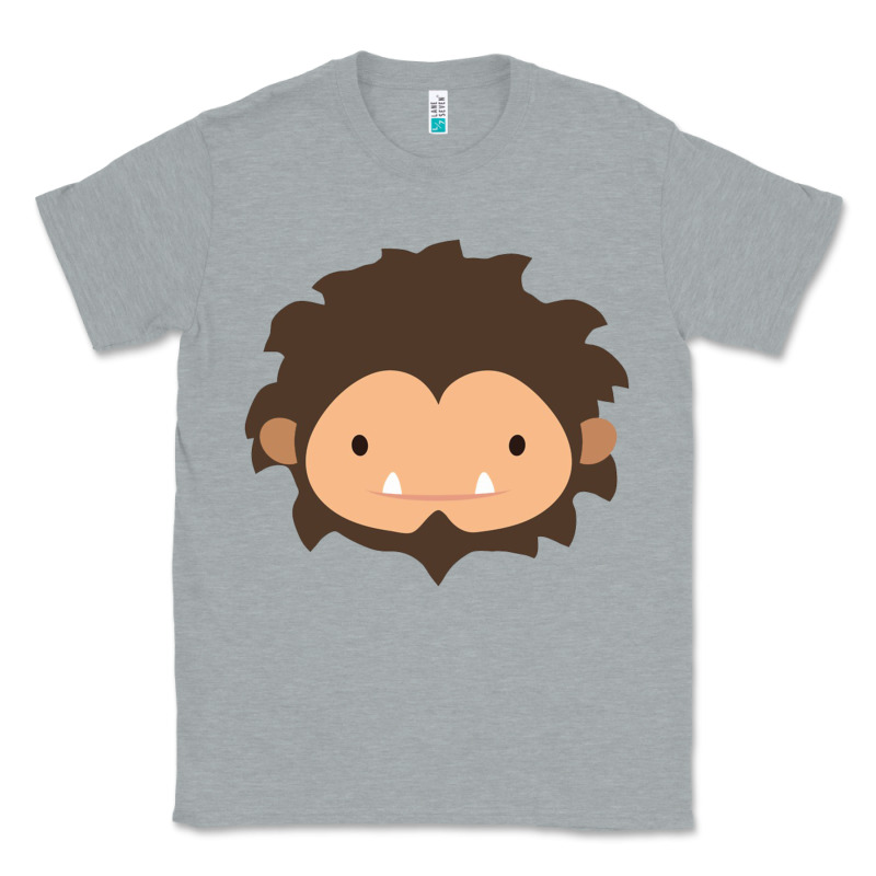 Sneaky Sasquatch Big Head Classic Tee by linhVisuals | Teevron