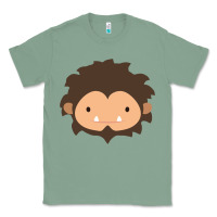 Sage Sneaky Sasquatch Big Head Classic Tee - linhVisuals