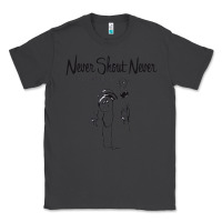 Smoke Never SHOUT Never Classic Tee - linhVisuals