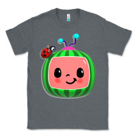 Charcoal Heather cocomelon, kids, kindergarten, kids songs Classic Tee - linhVisuals