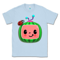 Dusty Blue cocomelon, kids, kindergarten, kids songs Classic Tee - linhVisuals