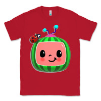 Red cocomelon, kids, kindergarten, kids songs Classic Tee - linhVisuals