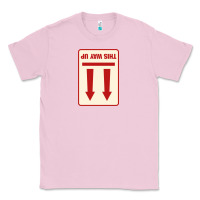 Bubblegum Pink this way up Classic Tee - linhVisuals