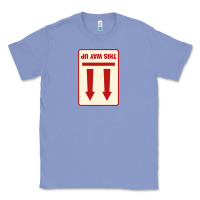 Colony Blue this way up Classic Tee - linhVisuals