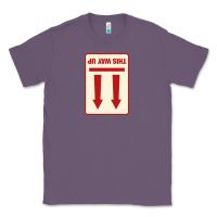 Lavender this way up Classic Tee - linhVisuals