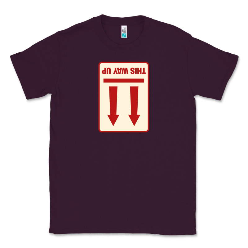 This Way Up Classic Tee by linhVisuals | Teevron