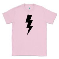 Bubblegum Pink lightning bolt Classic Tee - linhVisuals