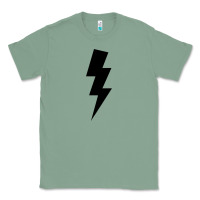 Sage lightning bolt Classic Tee - linhVisuals