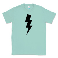 Seafoam lightning bolt Classic Tee - linhVisuals