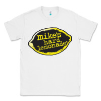 White Mikes Harder Classic Tee - linhVisuals