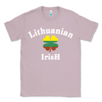 Lilac lucky lithuanian irish flag shamrock leaf st patricks day Classic Tee - linhVisuals