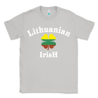 Moon Dust lucky lithuanian irish flag shamrock leaf st patricks day Classic Tee - linhVisuals