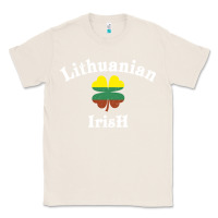 Natural lucky lithuanian irish flag shamrock leaf st patricks day Classic Tee - linhVisuals