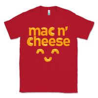 Red mac n' cheese funny macaroni with cheese lover gift Classic Tee - linhVisuals