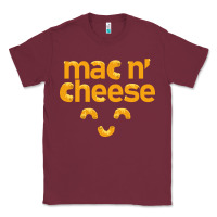 Burgundy mac n' cheese funny macaroni with cheese lover gift Classic Tee - linhVisuals