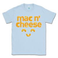 Dusty Blue mac n' cheese funny macaroni with cheese lover gift Classic Tee - linhVisuals