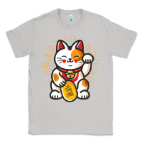 Moon Dust maneki neko lucky cat money feline japanese good luck charm kitten gif Classic Tee - linhVisuals