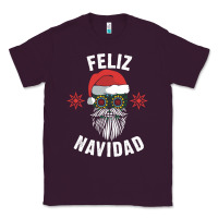 Plum mexican christmas sugar skull feliz navidad spanish speaking xmas gift Classic Tee - linhVisuals