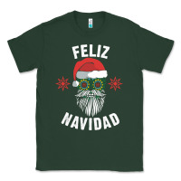 Sports Green mexican christmas sugar skull feliz navidad spanish speaking xmas gift Classic Tee - linhVisuals