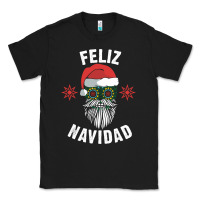 Black mexican christmas sugar skull feliz navidad spanish speaking xmas gift Classic Tee - linhVisuals