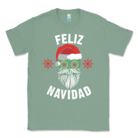 Sage mexican christmas sugar skull feliz navidad spanish speaking xmas gift Classic Tee - linhVisuals