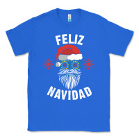 Mexican Christmas Sugar Skull Feliz Navidad Spanish Speaking Xmas Gift Classic Tee | Teevron