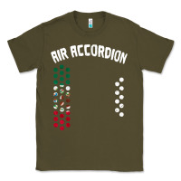 Mexican Flag Air Accordion Music Instrument Lover Gift Classic Tee | Teevron