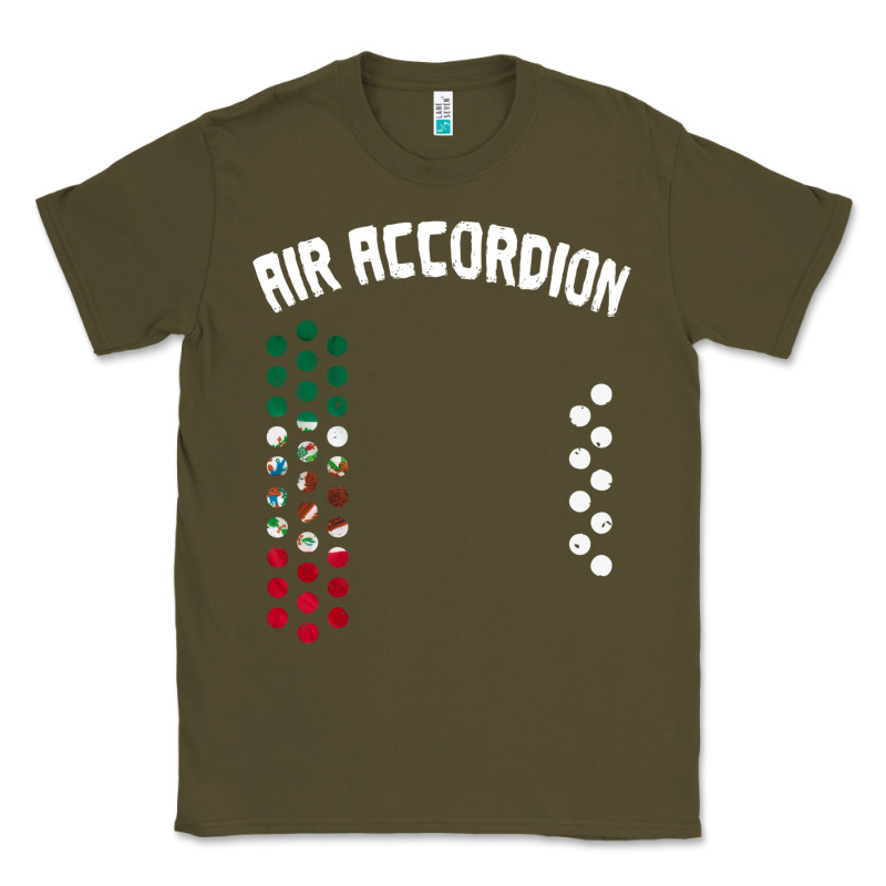 Mexican Flag Air Accordion Music Instrument Lover Gift Classic Tee by linhVisuals | Teevron