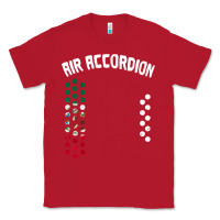 Red mexican flag air accordion music instrument lover gift Classic Tee - linhVisuals