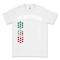 White mexican flag air accordion music instrument lover gift Classic Tee - linhVisuals