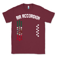 Burgundy mexican flag air accordion music instrument lover gift Classic Tee - linhVisuals