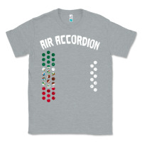 Heather Grey mexican flag air accordion music instrument lover gift Classic Tee - linhVisuals