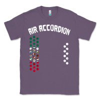 Lavender mexican flag air accordion music instrument lover gift Classic Tee - linhVisuals