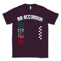 Plum mexican flag air accordion music instrument lover gift Classic Tee - linhVisuals