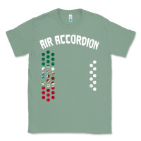 Sage mexican flag air accordion music instrument lover gift Classic Tee - linhVisuals