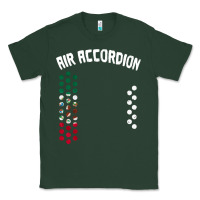 Sports Green mexican flag air accordion music instrument lover gift Classic Tee - linhVisuals