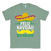 Sage mexicans say feliz navidad bitchahos funny merry christmas sombrero Classic Tee - linhVisuals