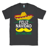 Smoke mexicans say feliz navidad bitchahos funny merry christmas sombrero Classic Tee - linhVisuals