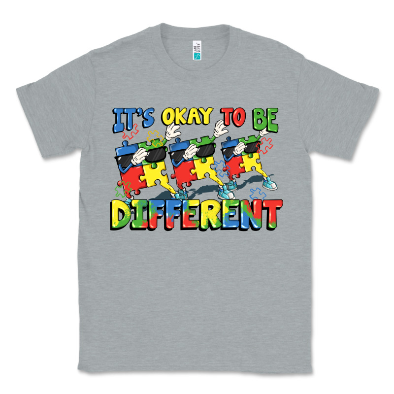It's Okay To Be Different Autism Classic Tee by FaDigitalArtStudio | Teevron