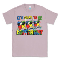 Lilac It's okay to be different Autism Classic Tee - FaDigitalArtStudio