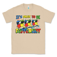 Mushroom It's okay to be different Autism Classic Tee - FaDigitalArtStudio