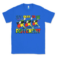 True Royal It's okay to be different Autism Classic Tee - FaDigitalArtStudio