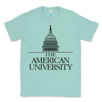 Seafoam american university Classic Tee - linhVisuals
