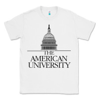 White american university Classic Tee - linhVisuals